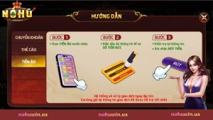 Hướng dẫn rút tiền Nohuwin nhanh chóng, chính xác