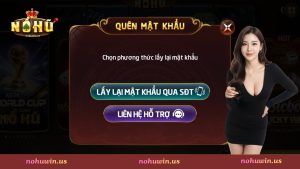 Hướng dẫn cách khôi phục tài khoản nohuwin khi quên mật khẩu
